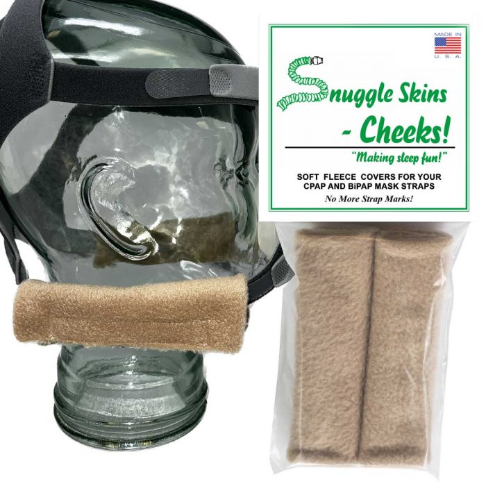 Snuggle Skins Cheeks! – CPAP Straps Covers – No More Strap Marks!