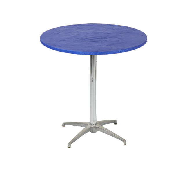 24" Round Fitted Plastic Table Covers