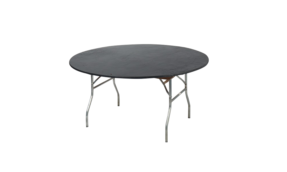 48" Round Fitted Plastic Table Covers