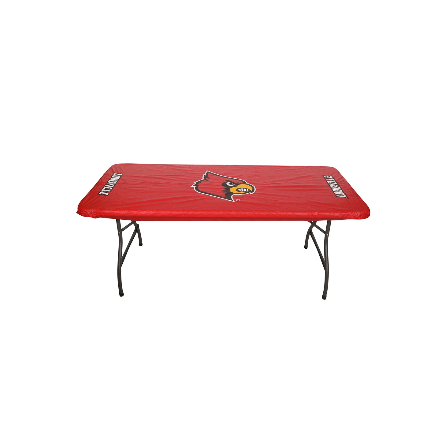 Collegiate Kwik-Covers Rectangle Plastic Table Cover (University of Louisville)