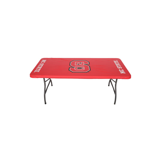 Collegiate Kwik-Covers Rectangle Plastic Table Cover (North Carolina State University)